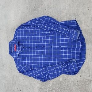 Blue Collar Long Sleeve Button Down
